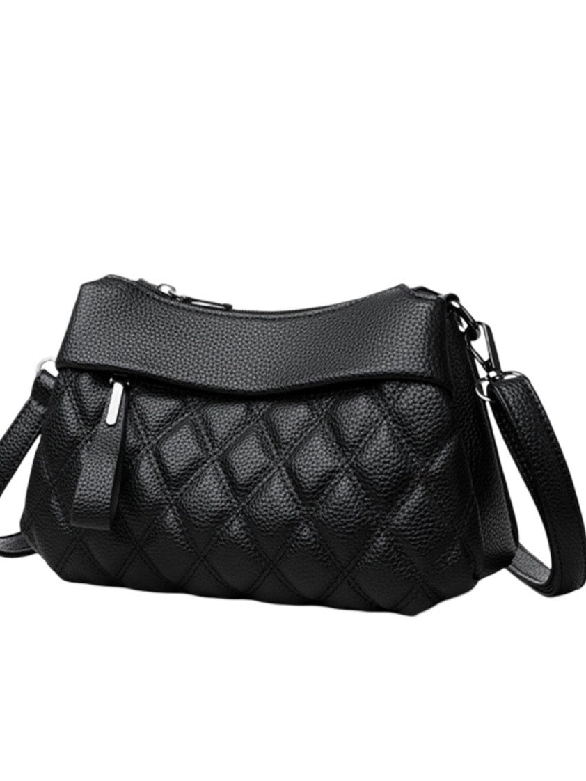 Diamond Quilted Crossbody Shoulder Bag