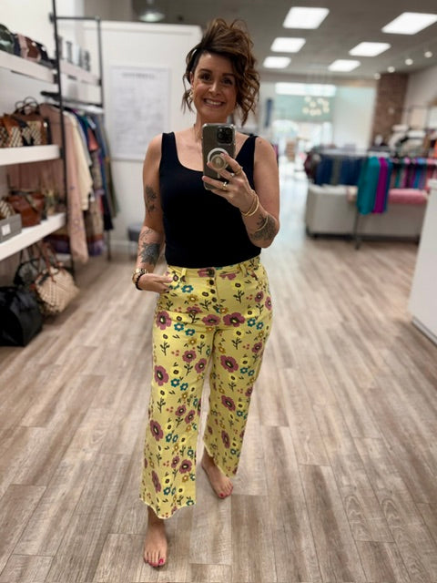 Boho Blooms Crops in Lemon