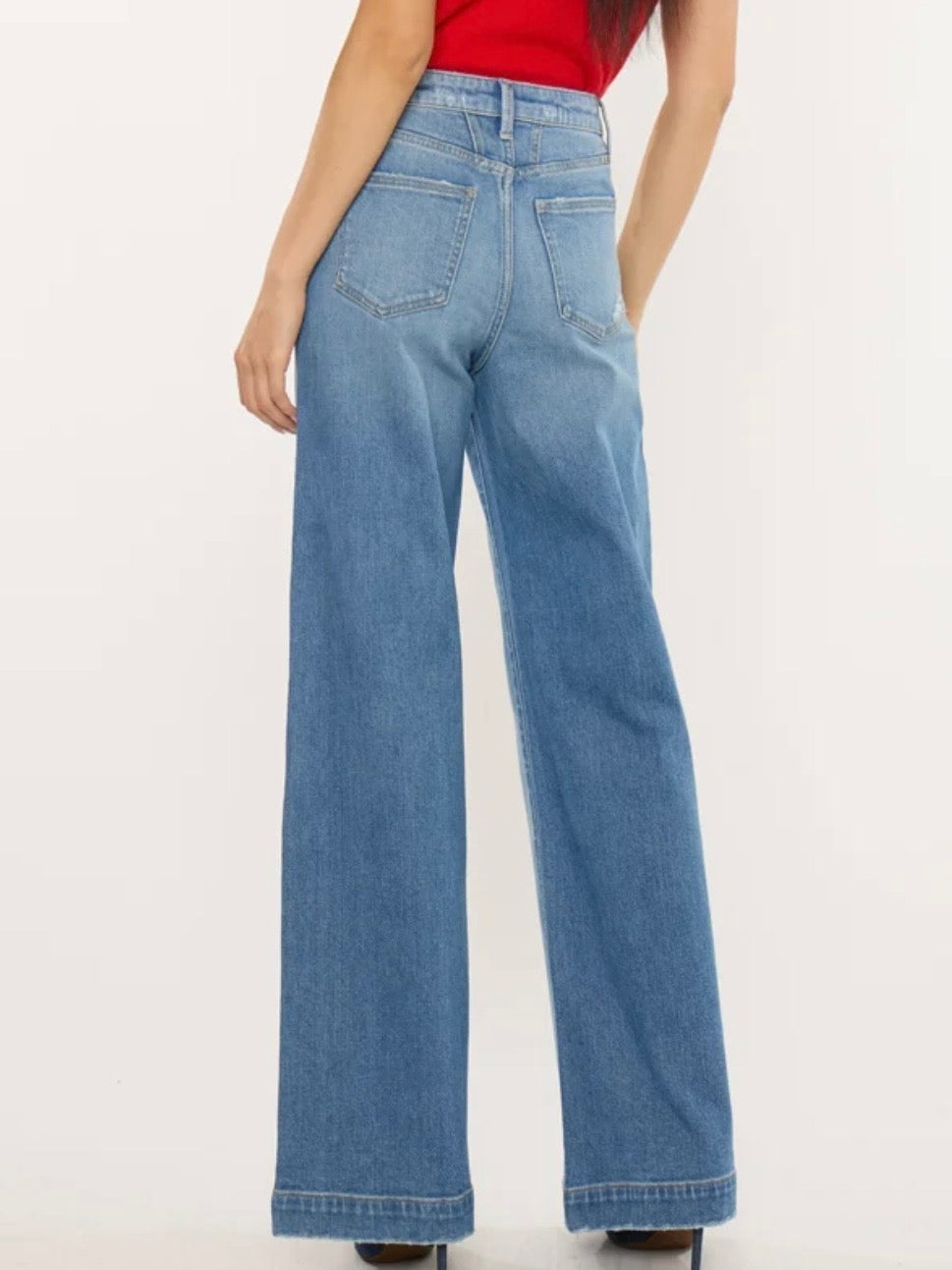 Kancan Victoria A-Line Wide Leg Trousers