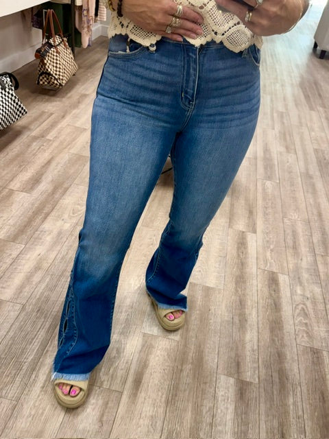 Rila High Rise Flare Jeans