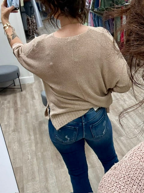 Kancan Clemont High Rise Flare Jeans