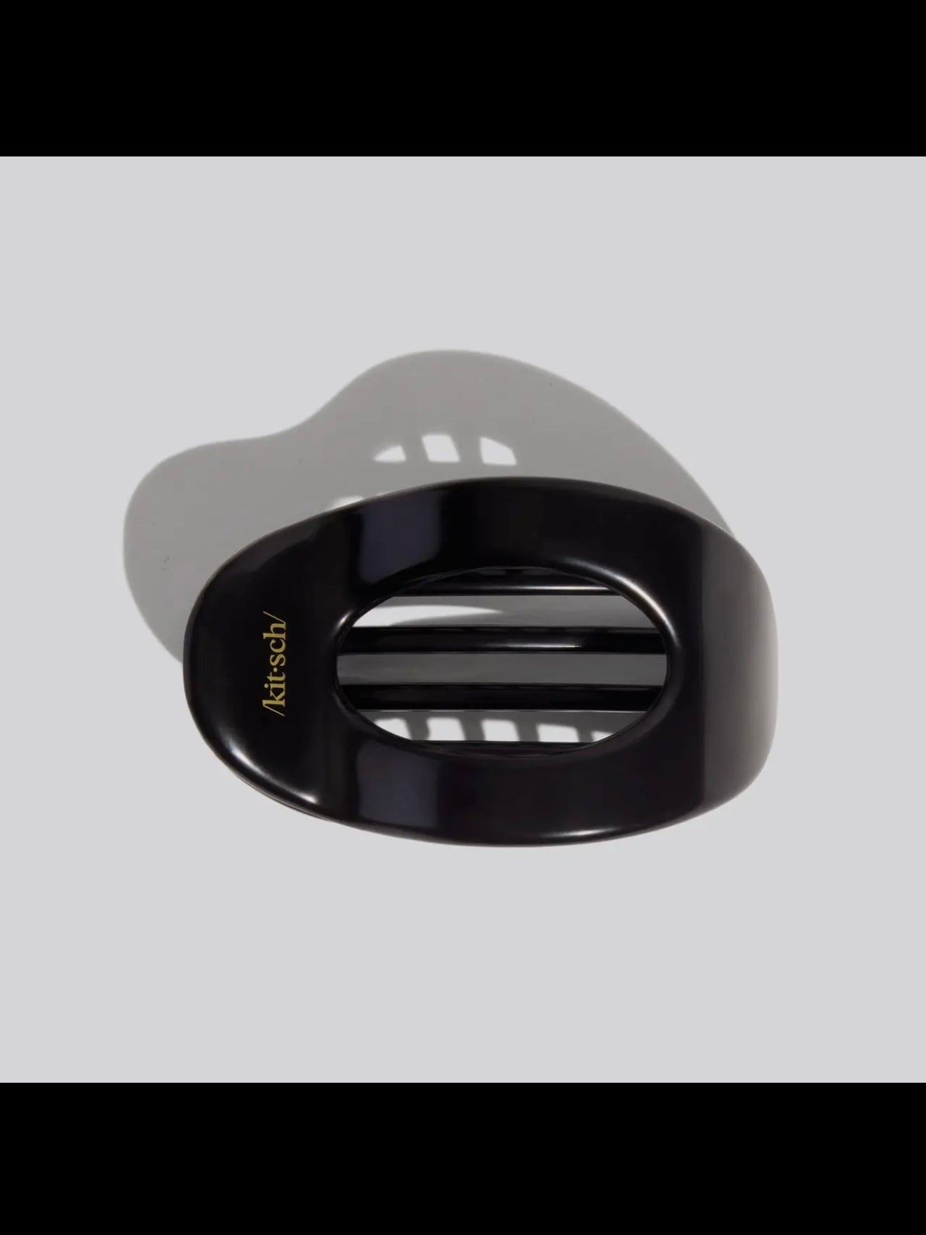 Kitsch Black Flat Cloud Clip - Large