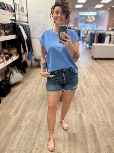 High Rise Midnight Coast Shorts