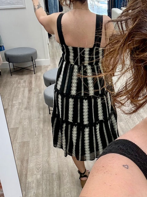 Threads of Midnight Dress in Black
